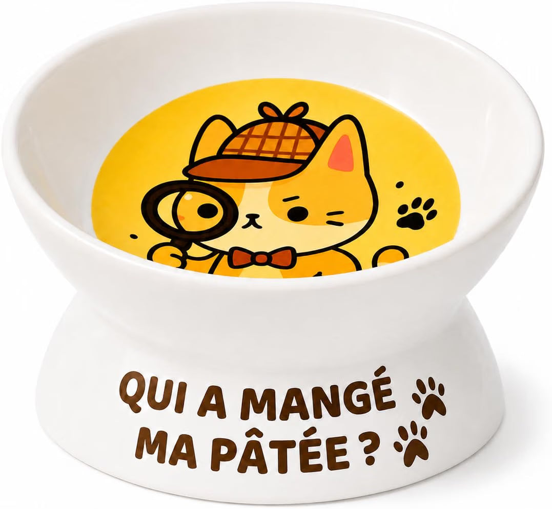 Gamelle chat Pâtée — céramique